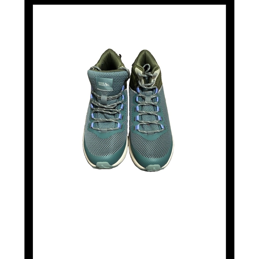 Eddie Bauer Herron Womens Outdoor Hiking Boots Green Teal Size 10